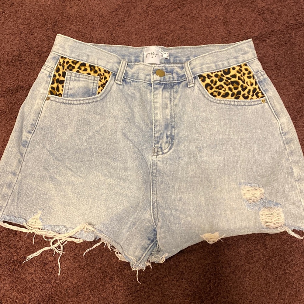 Princess polly denim shorts